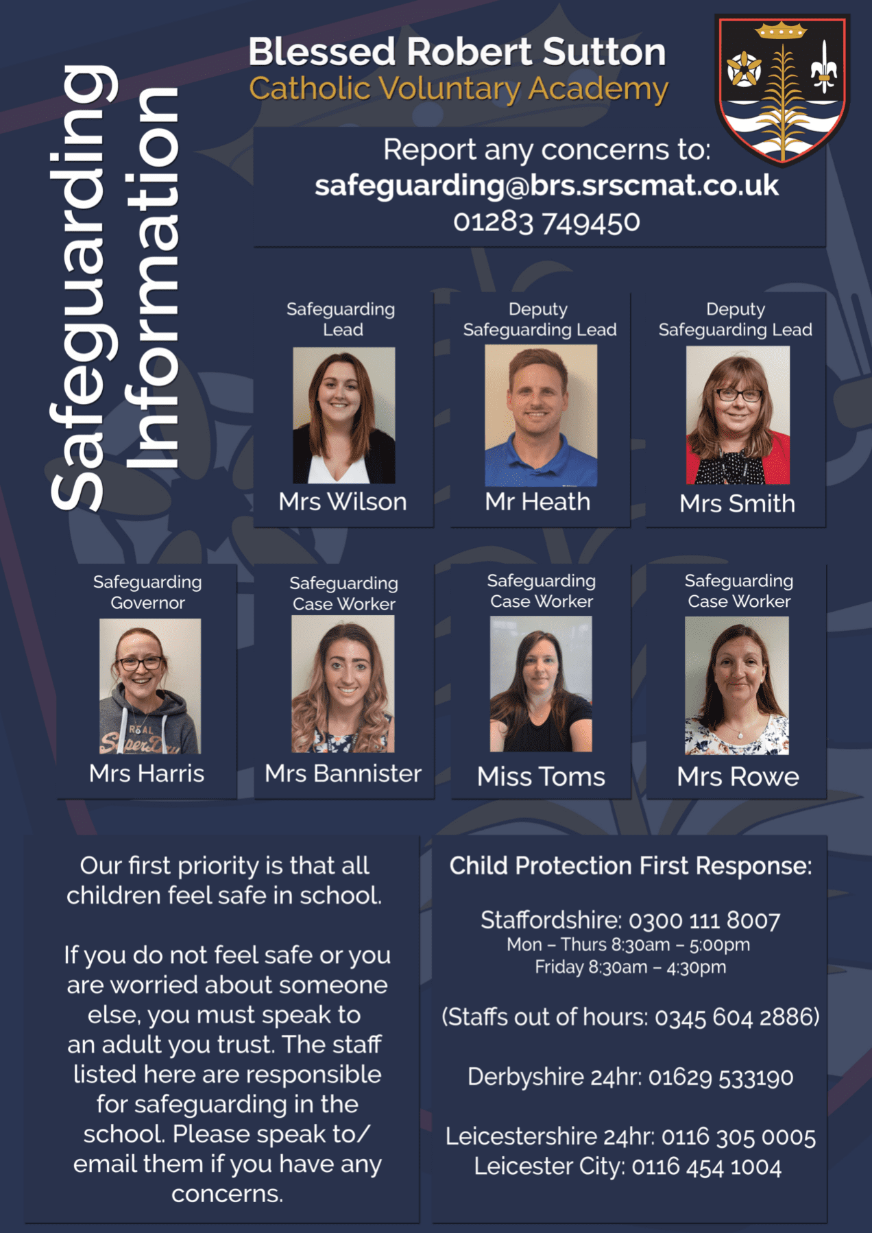 Safeguarding Team Updated July 2023